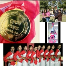 Gold Medal in Youth Festival Mumbai University